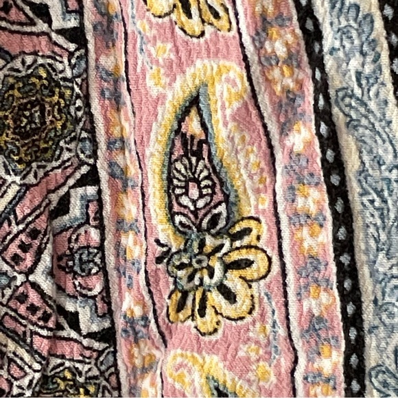 Rose & Grace multi colored print top XL - Picture 5 of 9